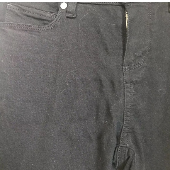 Paige Jeans 26 Verdugo Ankle Black Overdye Petite - Picture 4 of 8